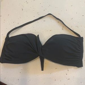 Black bikini top